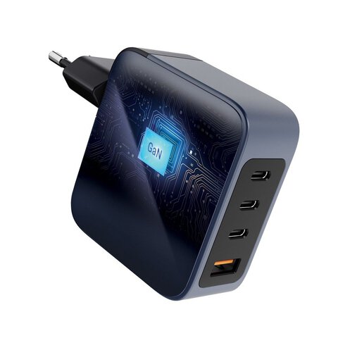 Forcell F-Energy adowarka Sieciowa GaN - 100W z portami: 3x USB C i USB A z adowaniem PD i QC 4.0