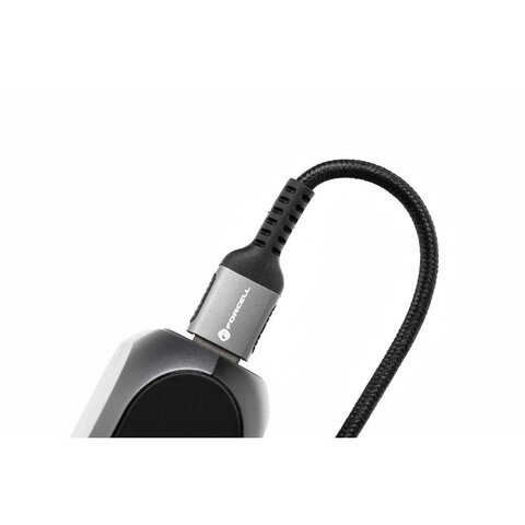 FORCELL F-ENERGY C259 kabel Typ C do Lightning PD 3A 27W Cafule 1,2 m czarny
