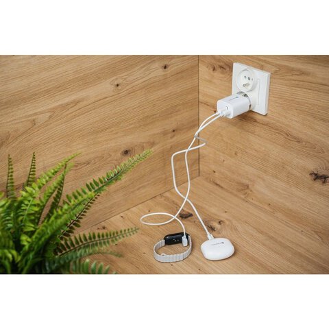 FORCELL F-ENERGY C339 kabel Typ C do Typ C PD QC4.0 5A 100W 1 m biały