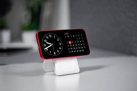 FORCELL F-ENERGY F10K2 MagStand powerbank kompatybilny z MagSafe PD QC3.0 5A 20W 10 000 mAh biay