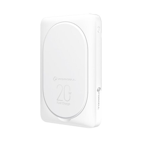 FORCELL F-ENERGY F10K2 MagStand powerbank kompatybilny z MagSafe PD QC3.0 5A 20W 10 000 mAh biay
