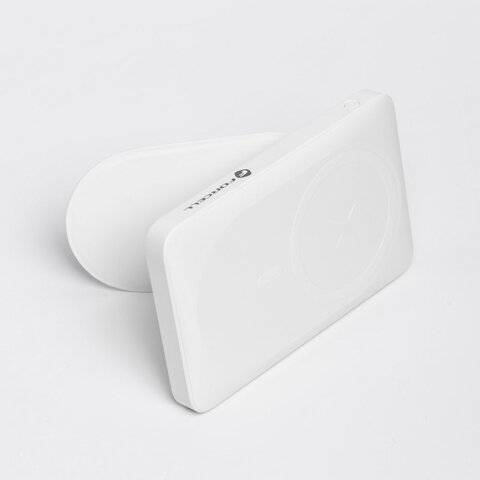FORCELL F-ENERGY F10K2 MagStand powerbank kompatybilny z MagSafe PD QC3.0 5A 20W 10 000 mAh biay