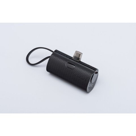 FORCELL F-ENERGY Power Plug F5K3 powerbank 5 000mAh z wbudowanym zczem Typ C PD 20W czarny