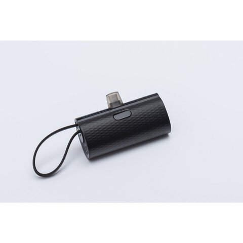 FORCELL F-ENERGY Power Plug F5K3 powerbank 5 000mAh z wbudowanym zczem Typ C PD 20W czarny