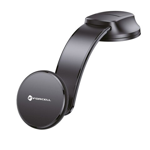 FORCELL F-Grip MagFlex uchwyt samochodowy do szyby/deski/kratki kompatybilny z MagSafe czarny