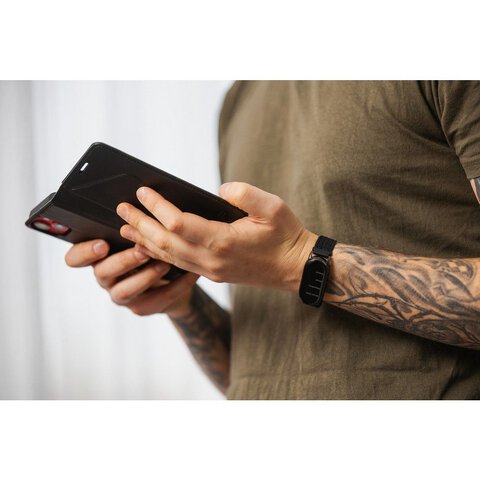 FORCELL F-PROTECT RFID Blocker Book do SAMSUNG S23 FE czarny WYPRZEDAŻ!