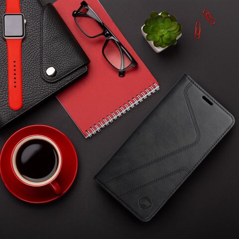 FORCELL F-PROTECT RFID Blocker Book do SAMSUNG S23 FE czarny WYPRZEDAŻ!
