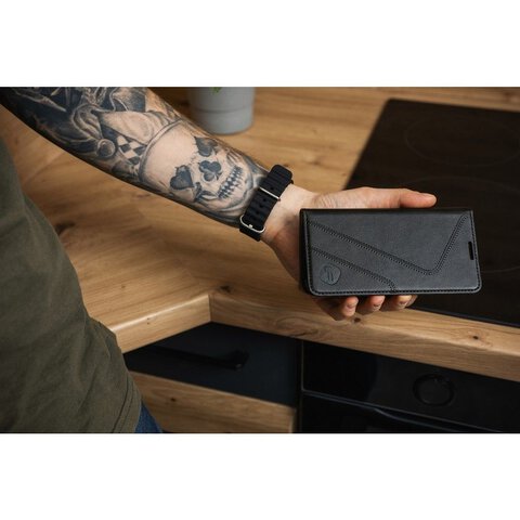 FORCELL F-PROTECT RFID Blocker Book do SAMSUNG S23 FE czarny WYPRZEDAŻ!