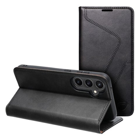 FORCELL F-PROTECT RFID Blocker Book do SAMSUNG S23 FE czarny WYPRZEDAŻ!