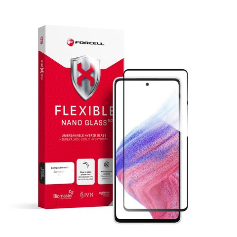 Forcell Flexible 5D - szko hybrydowe do Samsung Galaxy A53 5G czarny