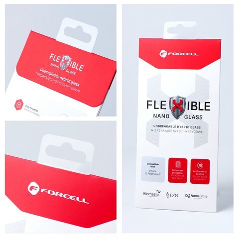 Forcell Flexible Nano Glass - szko hybrydowe do Samsung Galaxy S24 Ultra