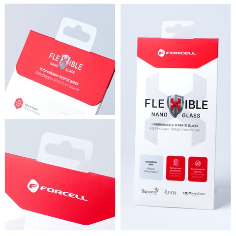 Forcell Flexible Nano Glass - szko hybrydowe do Xiaomi Redmi Note 13 Pro WYPRZEDAŻ!
