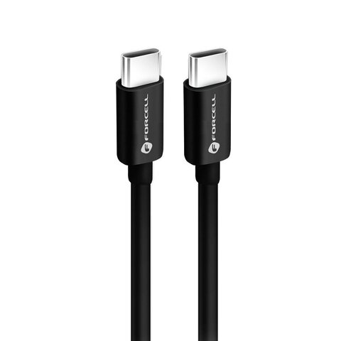 FORCELL kabel Typ C do Typ C QC4.0 3A/20V PD60W C338 2m czarny