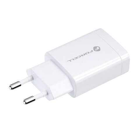 Forcell Ładowarka Sieciowa ze złączem USB A - 2,4A 18W z funkcją Quick Charge 3.0 WYPRZEDAŻ!