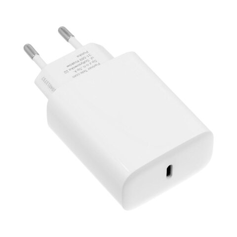 Forcell Ładowarka Sieciowa ze złączem USB typ C i kablem typ C - 3A 25W z funkcją ładowania PD i QC 4.0