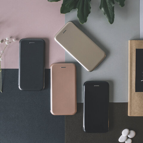 Forever Armor Book Case do Samsung S8 złoty Forever Armor Book Case do Samsung S8 złoty