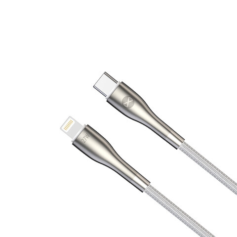 Forever kabel Sleek USB-C - Lightning 1,0 m 27W biały