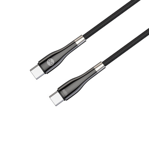 Forever kabel Sleek USB-C - USB-C 1,0 m 100W czarny