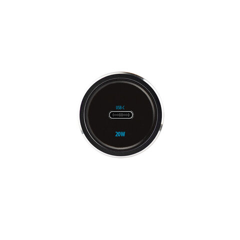 Forever ładowarka samochodowa PD QC CC-06 1x USB-C 20W czarna