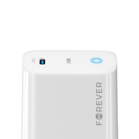 Forever ładowarka sieciowa PD QC TC-06-20C 1x USB-C 20W biała
