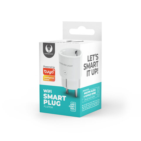 Forever Light Gniazdo Sieciowe WiFi Smart 240V 10 A - FLSP10A