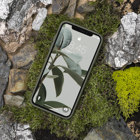 Forever Nakładka Bioio do iPhone 11 Pro zielona