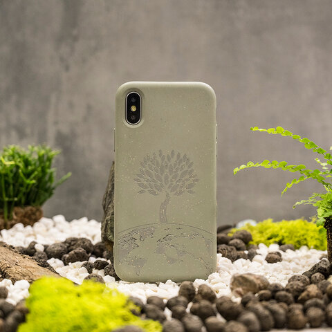 Forever Nakładka Bioio Drzewo do iPhone 6 /6s zielona