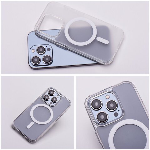 Futera Frost Mag Cover kompatybilny z MagSafe do IPHONE 12 PRO transparent