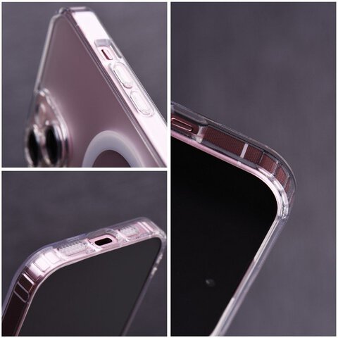 Futera Frost Mag Cover z ochron aparatu kompatybilny z MagSafe do IPHONE 12 PRO MAX transparent