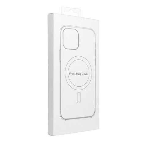 Futera Frost Mag Cover z ochron aparatu kompatybilny z MagSafe do IPHONE 12 PRO MAX transparent