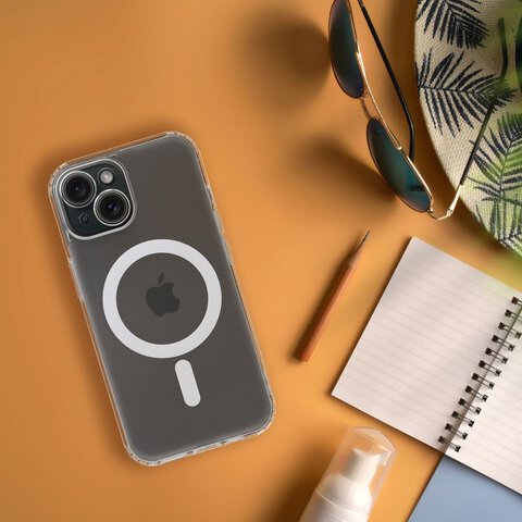 Futera Frost Mag Cover z ochron aparatu kompatybilny z MagSafe do IPHONE 12 PRO MAX transparent