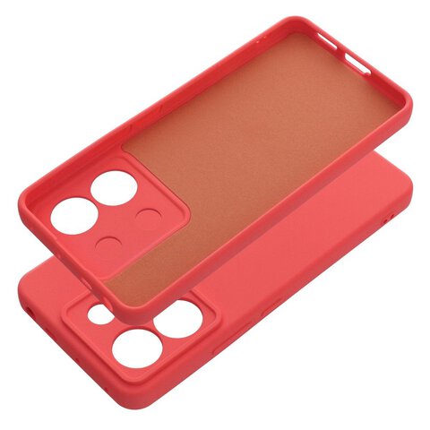 Futera SILICONE do XIAOMI Redmi NOTE 13 PRO 5G brzoskwiniowy