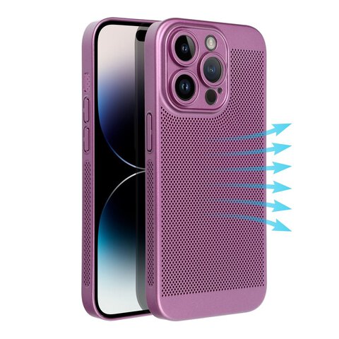 Futerał BREEZY do SAMSUNG S23 FE fioletowy