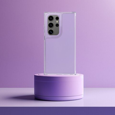 Futerał MATRIX do SAMSUNG S24 FE purpurowy