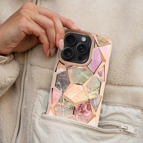 Futerał TWINKI do IPHONE 16 złoty