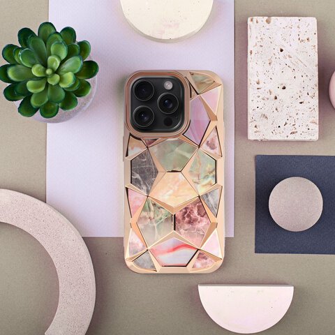 Futerał TWINKI do IPHONE 16 złoty