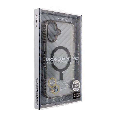 Futerał X-ONE Dropguard Magnetic Case Pro (kompatybilny z MagSafe) - do Apple iPhone 16 Plus czarny