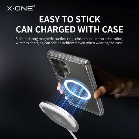 Futerał X-ONE Dropguard Magnetic Case Pro (kompatybilny z MagSafe) - do Samsung Galaxy S25 Plus