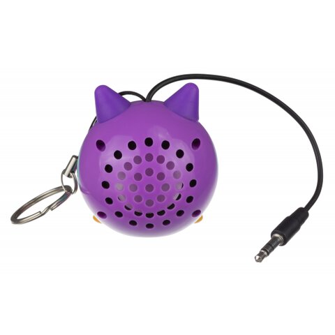Głośnik Przewodowy KITSOUND MiniBuddy owl purple