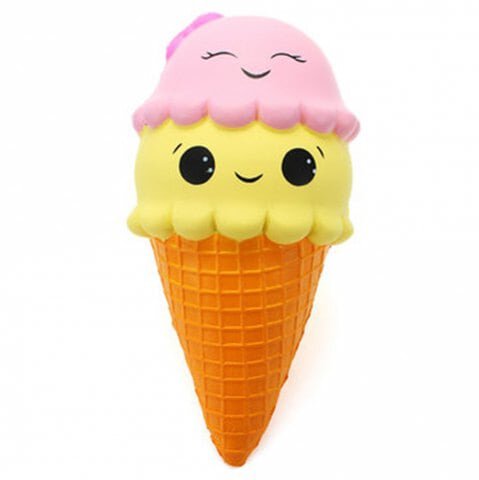 Gniotek antystresowy SQUISHY JUMBO lód 16cm