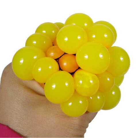 Gniotek antystresowy winogrono w siatce