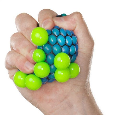 Gniotek antystresowy winogrono w siatce