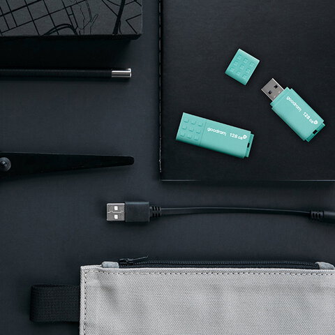 Goodram pendrive 64GB USB 3.0 UME3 Care jasnozielony
