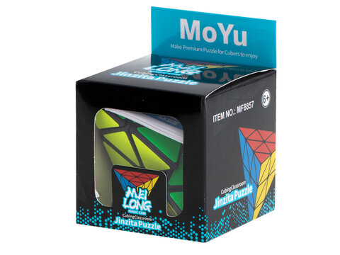 Gra logiczna Kostka łamigłówka PYRAMINX Black MoYu