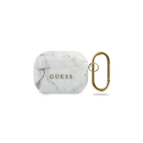 Guess etui do AirPods Pro GUACAPTPUMAWH białe Marble Collection Guess etui do AirPods Pro GUACAPTPUMAWH białe Marble Collection
