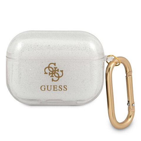 Guess etui do AirPods Pro GUAPUCG4GT przeźroczyste Glitter Collection Guess etui do AirPods Pro GUAPUCG4GT przeźroczyste Glitter Collection