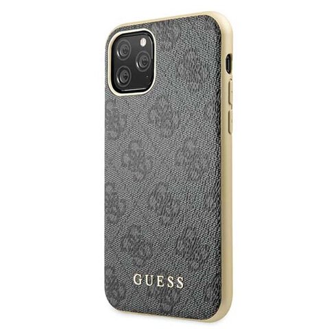 Guess iPhone 11 Pro GUHCN58G4GG szary hard case 4G Collection