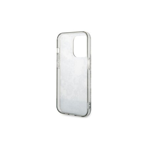 Guess nakładka do iPhone 14 Pro 6,1" GUHCP14LHGPLHG szara hardcase Porcelain Collection