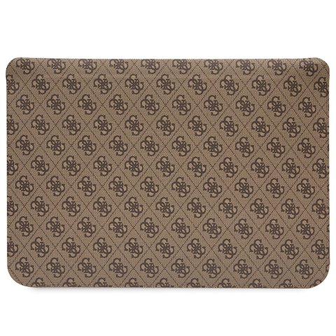 Guess wsuwka GUCS16P4RPSW 16” brązowa Sleeve 4G Stripes