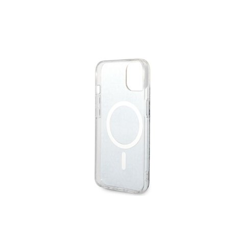 Guess zestaw Nakładka + Ładowarka do iPhone 14 6,1" GUBPP14SH4EACSB niebieski BP Magsafe Case + Charger 4G